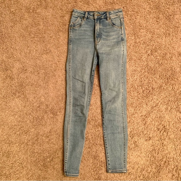 ROLLA’S Eastcoast Ankle High Rise Super Skinny Jeans, 26 - Picture 3 of 6